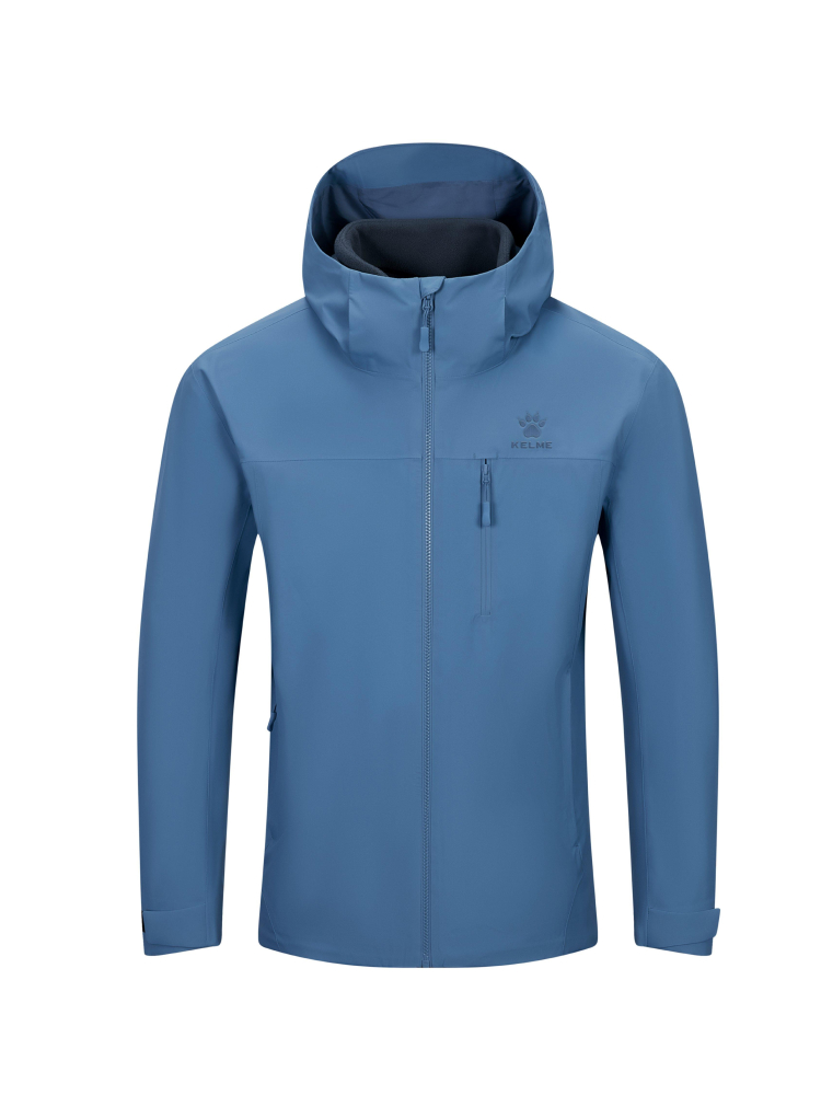 Демисезонная куртка KELME Jacket (Polar Fleece Liner) Blue