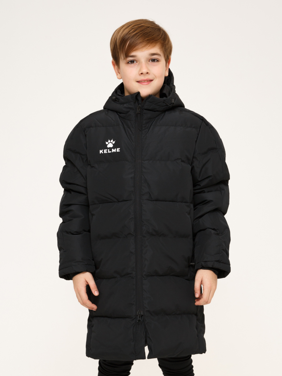 Детский пуховик KELME Children's Long Cotton Clothes Black