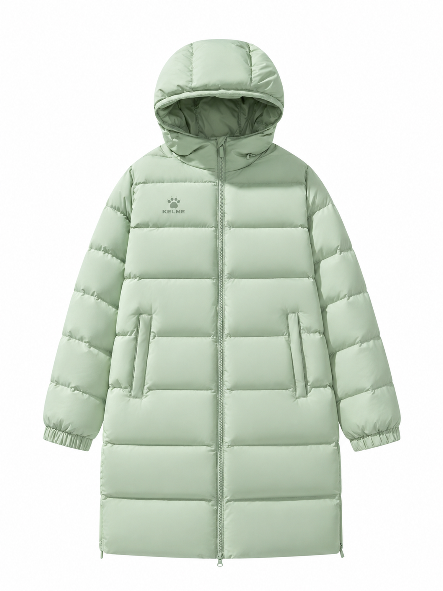 Детский пуховик KELME Children'S Long Down Jacket Green
