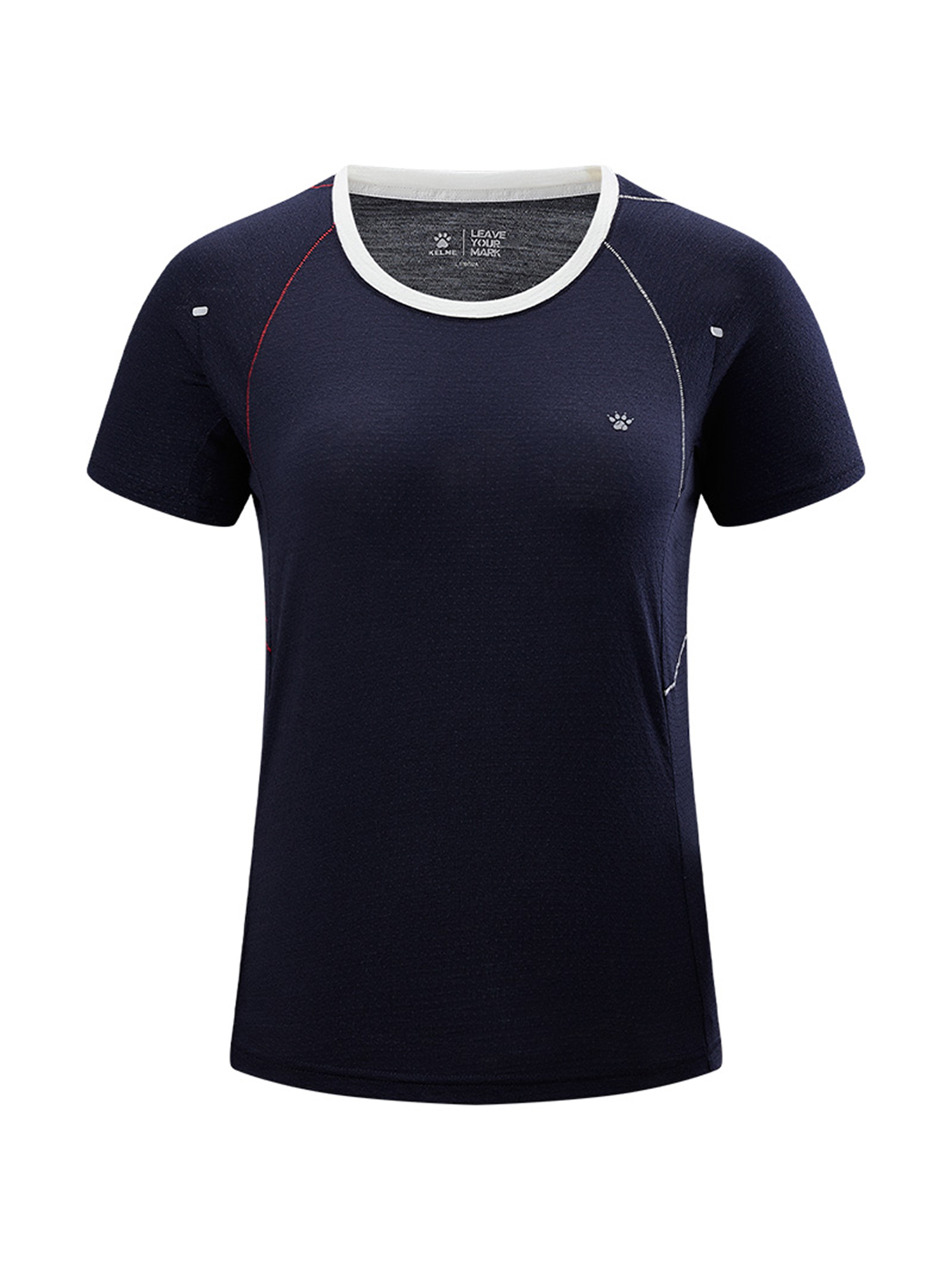 Футболка KELME Crew Neck Short-sleeved T-shirt Dark Blue