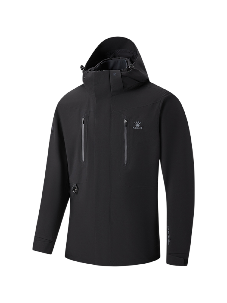 Демисезонная куртка KELME 3-In-1 Softshell Jacket Black