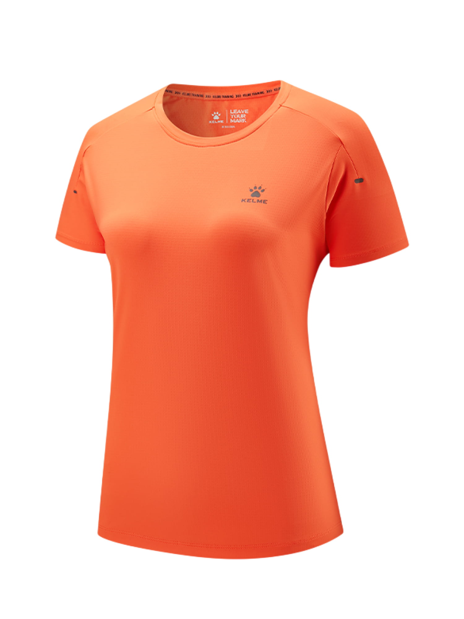 Футболка KELME Crew Neck Short-sleeved T-shirt Orange