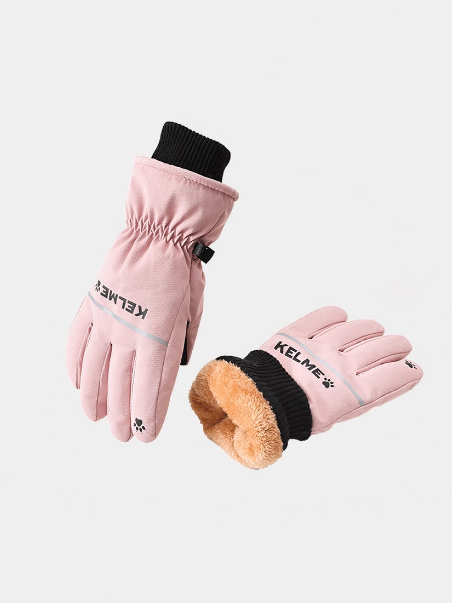 Перчатки KELME Ski Gloves Pink