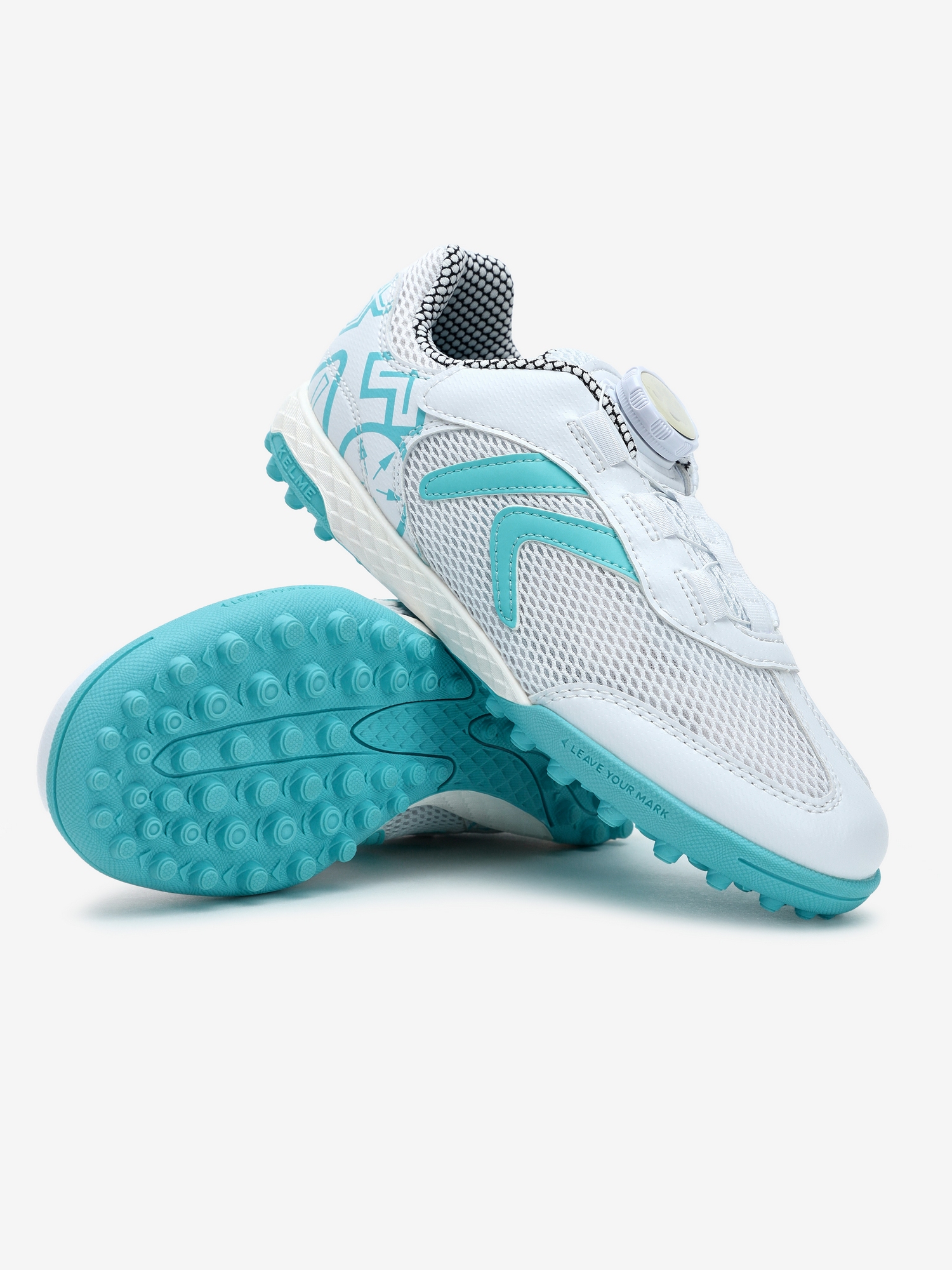 Детские шиповки KELME Children's Football Shoes (TF) White