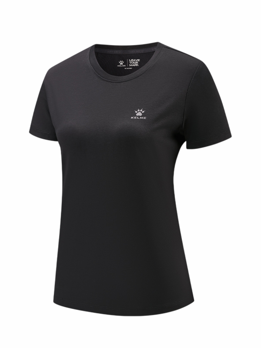Футболка KELME Crew Neck Short-Sleeved T-Shirt Black