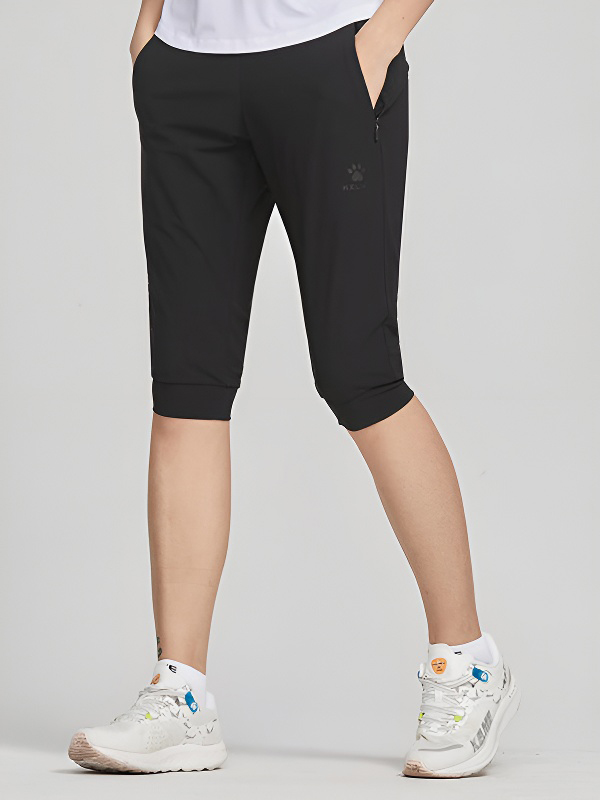 Бриджи KELME Knitted Cropped Pants Black