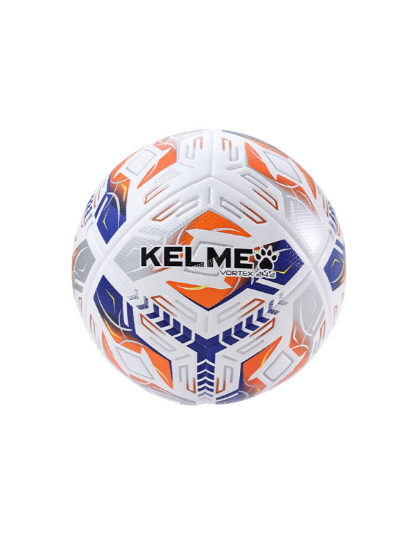 Футбольный мяч KELME Heat Bonded Football (Laminated) (White/Orange)