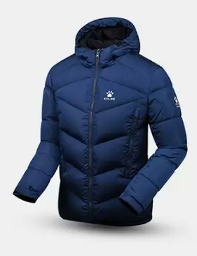 Пуховик KELME Men's Down Jacket Blue
