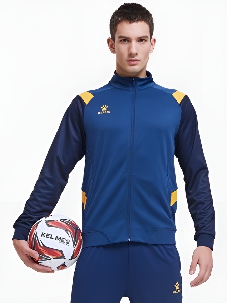 Олимпийка KELME Knitted Training Jacket Dark Blue