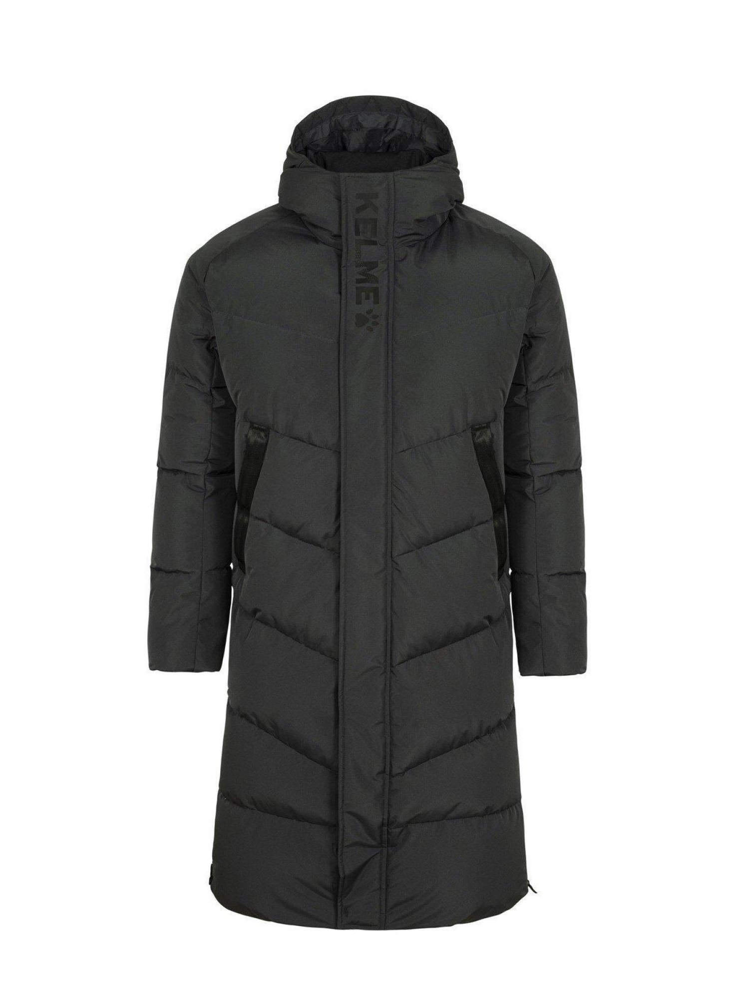 Пуховик KELME Long Down Jacket Dark Grey