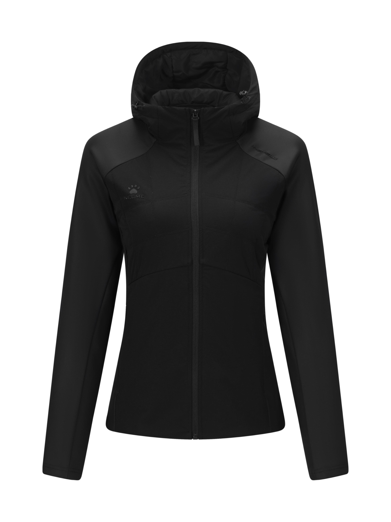 Толстовка KELME Quilted Knitted Patchwork Coat Black
