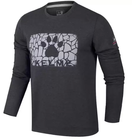 Свитшот KELME Men's Round Neck Sweater Dark Grey