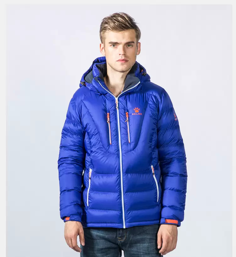 Пуховик KELME Men's Down Jacket Blue