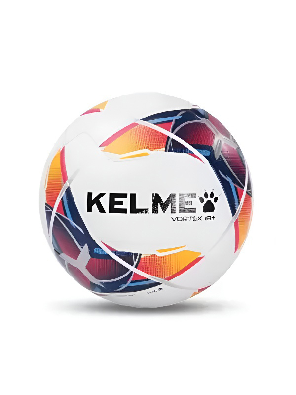 Мяч футбольный KELME Vortex 18, FIFA Quality Pro (10 Panels) (White/Orange)