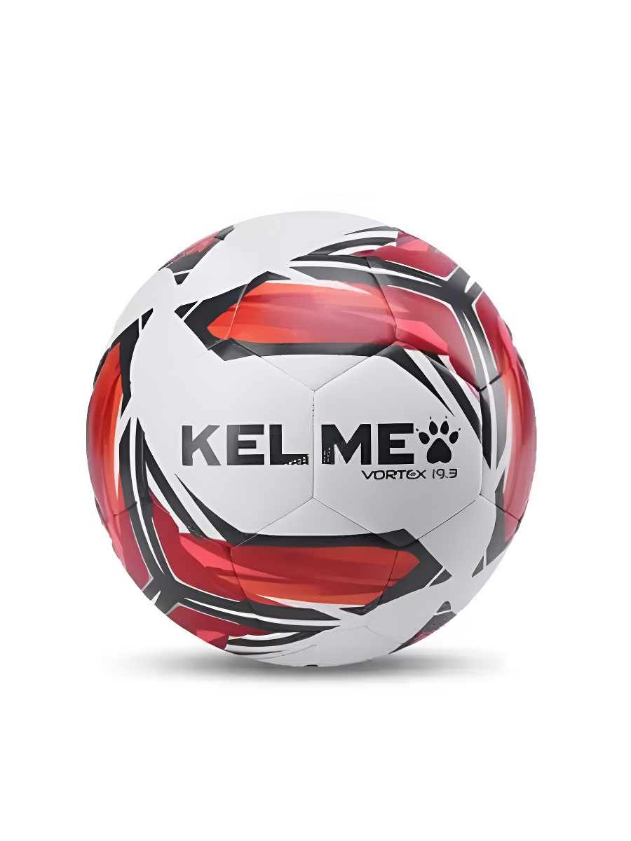 Мяч футбольный KELME Football (Customized By E-Commerce) (White/Red)