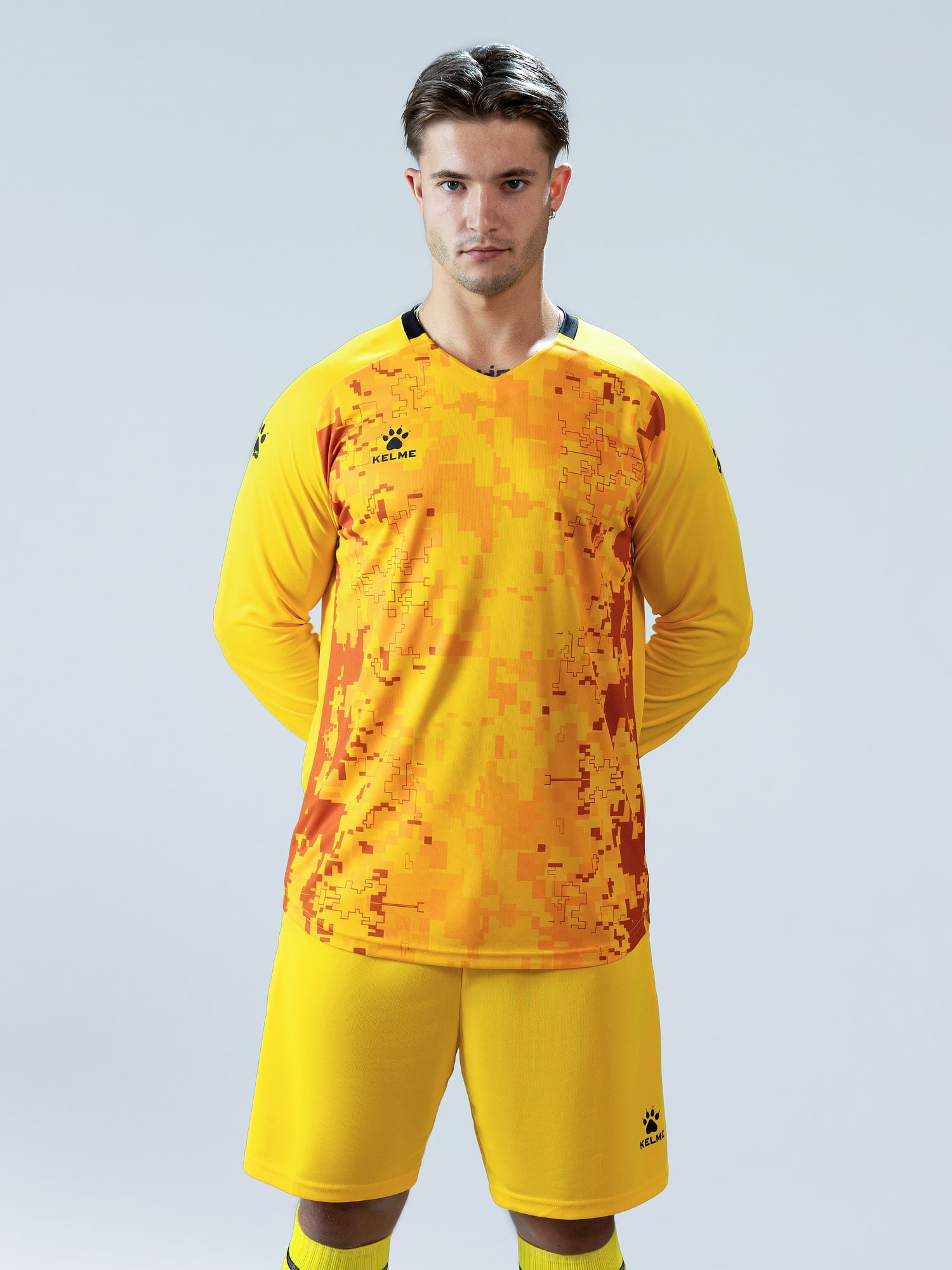 Вратарская форма KELME Long Sleeve Goalkeeper Suit Orange