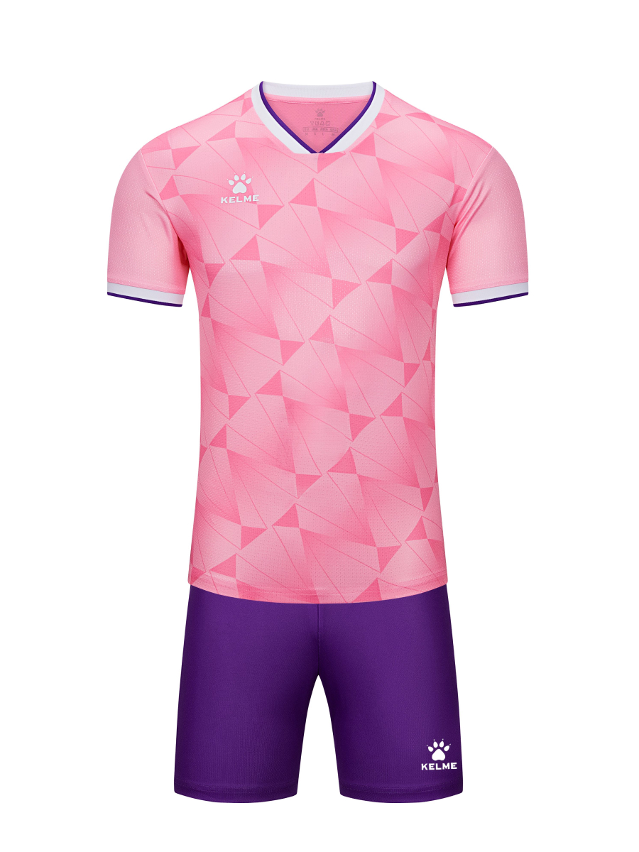 Футбольная форма KELME Football Uniform Set Pink