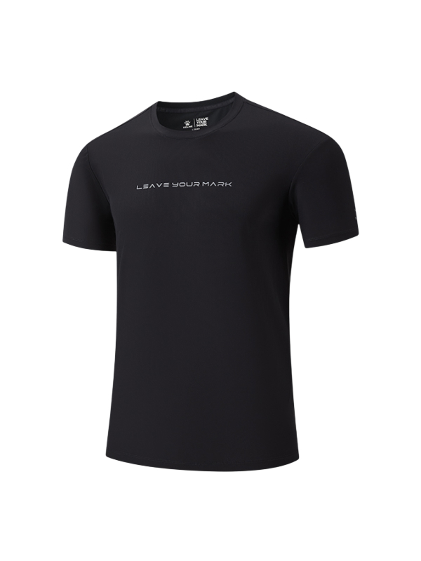 Футболка KELME Crew Neck Short-sleeved T-shirt Black