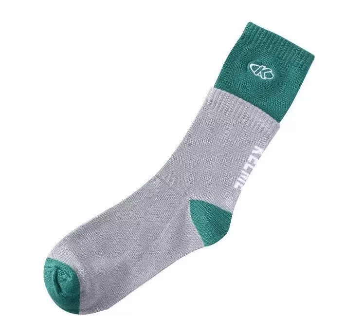 Носки KELME Men's Tube Casual Socks (Grey/Green)