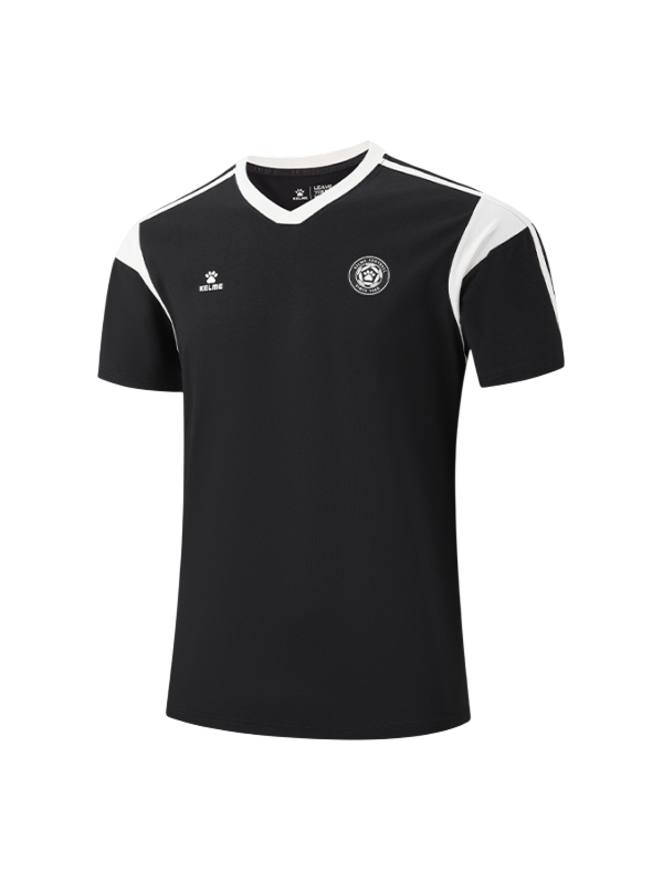 Футболка KELME V-neck Short-sleeved T-shirt Black