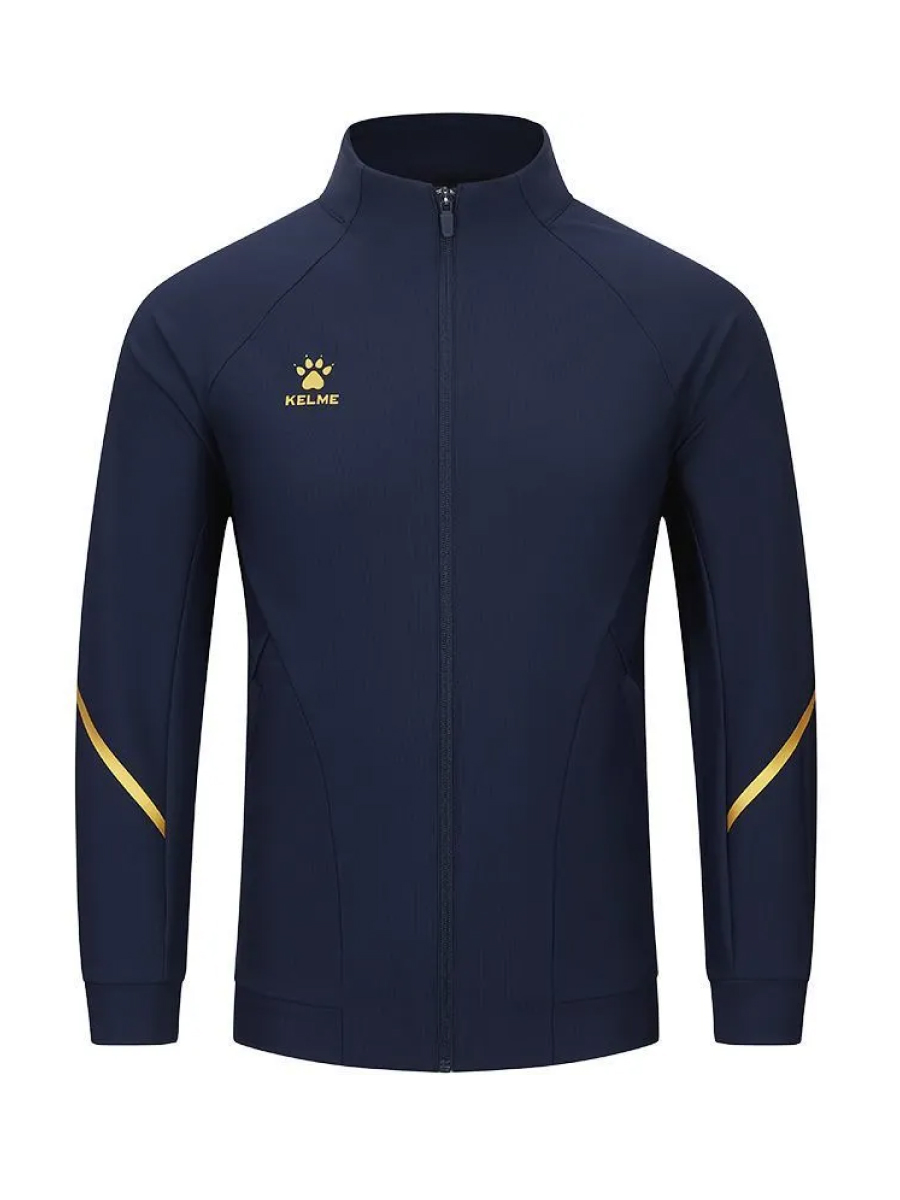 Олимпийка KELME Knitted Jacket Dark Blue