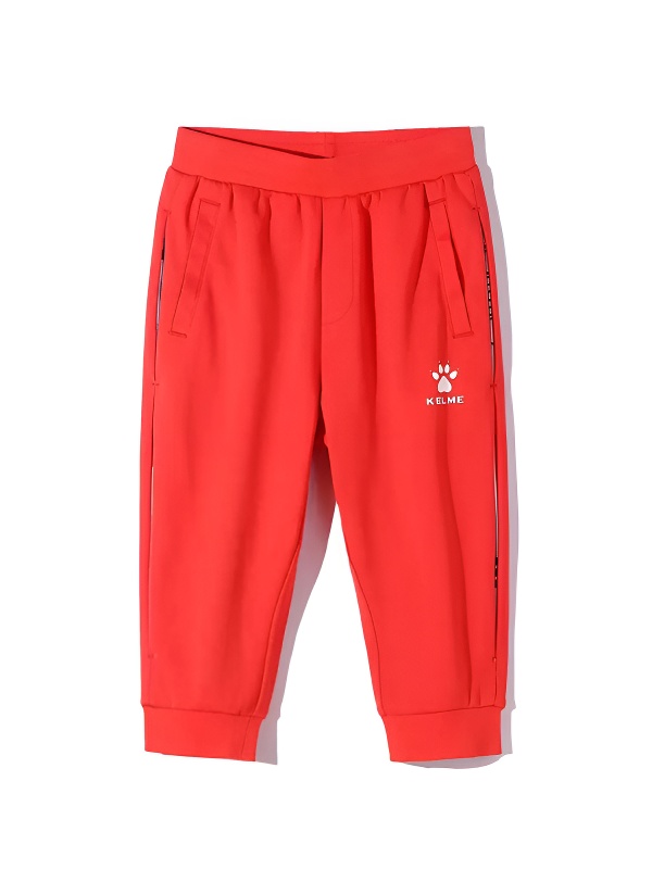 Детские бриджи KELME Boy's Knitted Cropped Trousers Red