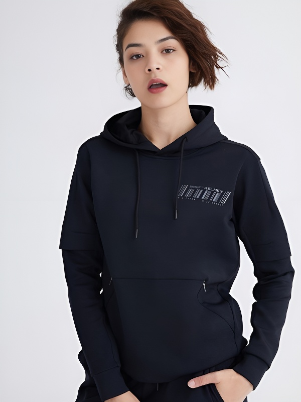 Худи KELME Women's Hooded Sweater Black