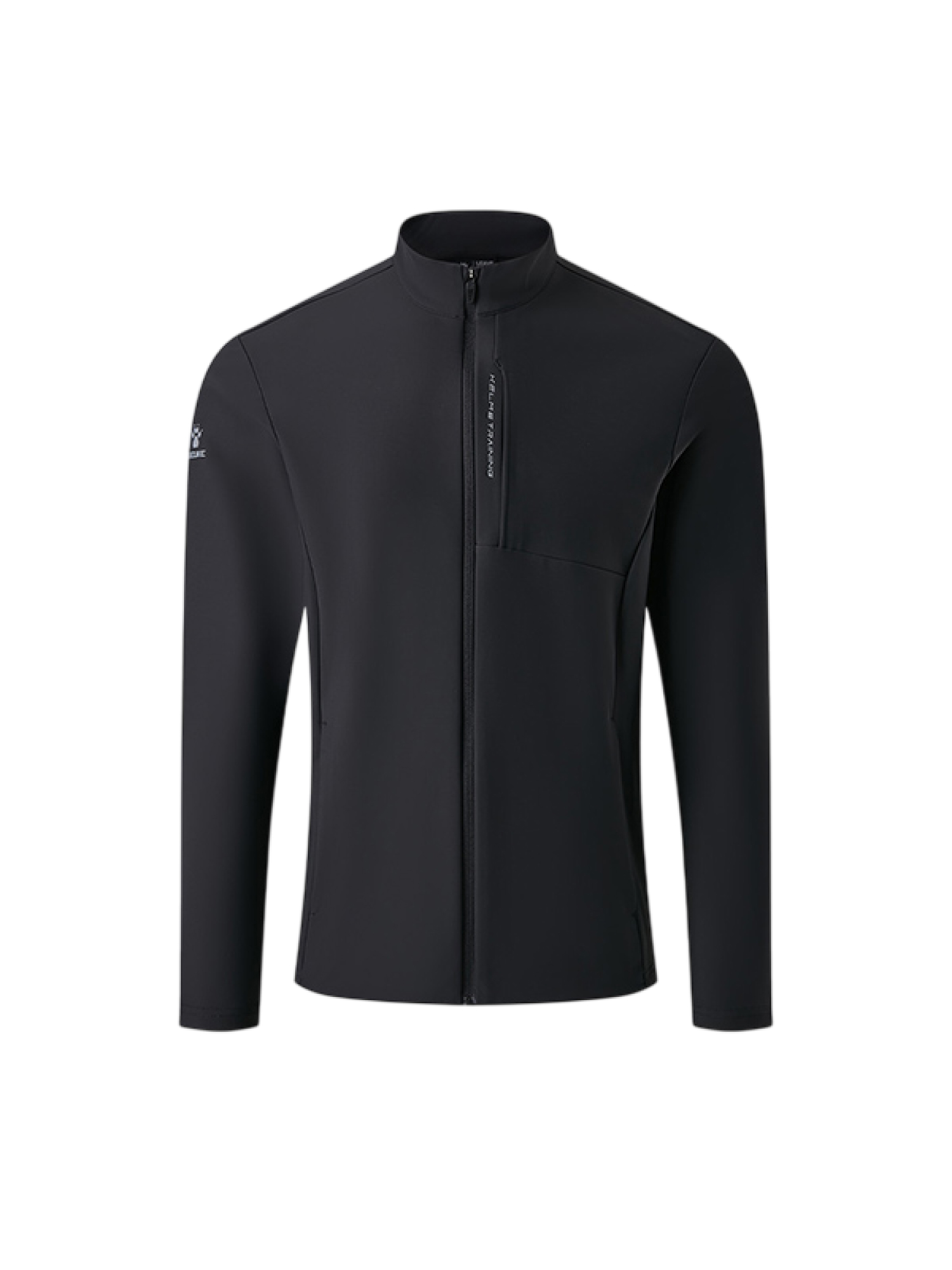 Олимпийка KELME Stand-up Collar Knit Cardigan Black