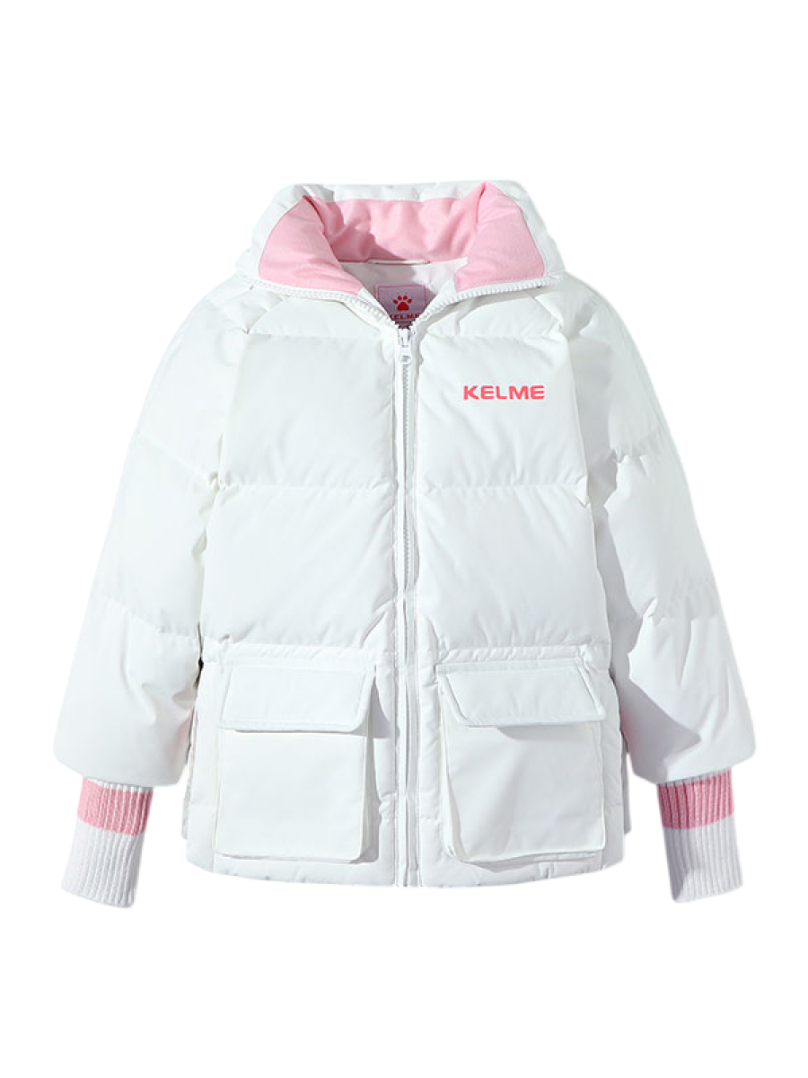 Детский пуховик KELME Girl's Down Jacket White