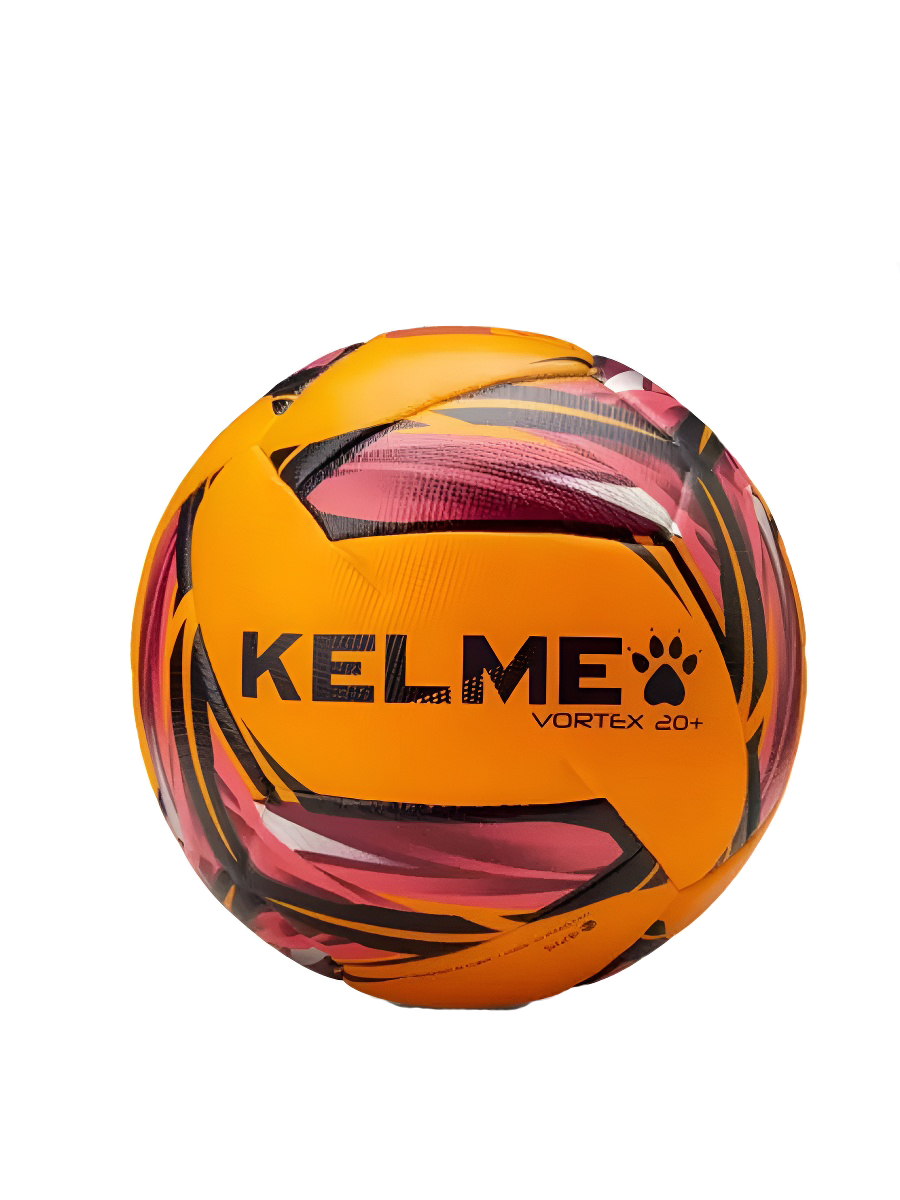 Мяч KELME 2020 Middle Armor Ball, 10 Панелей, Гибридная Сшивка Orange