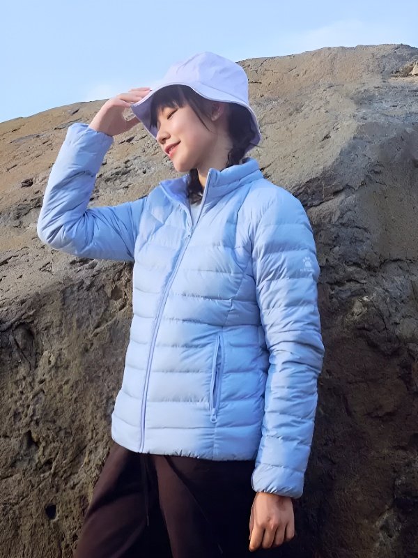 Пуховик KELME Lightweight Down Jacket Light Blue