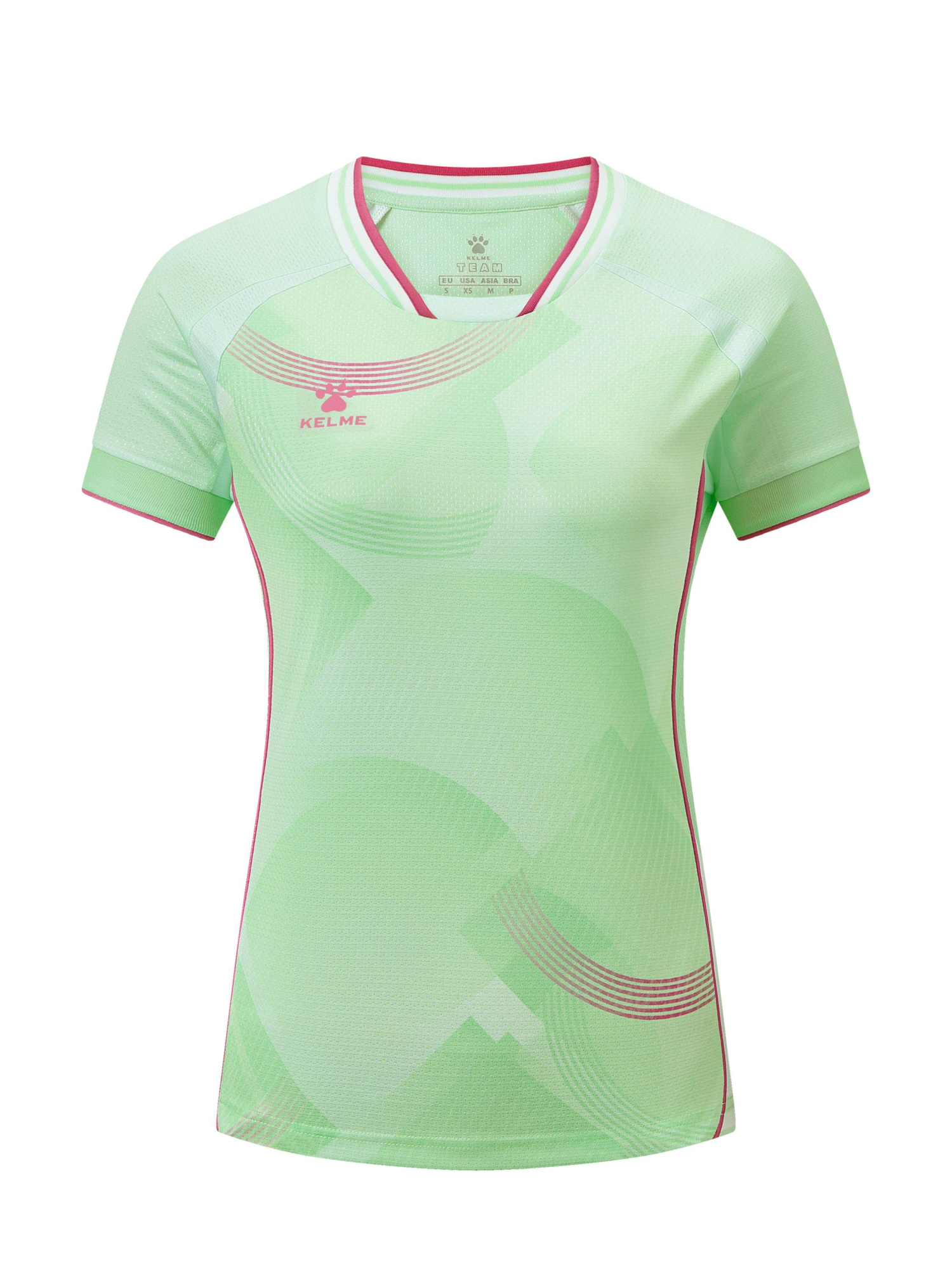 Футболка KELME Women's Training Clothes Light Green