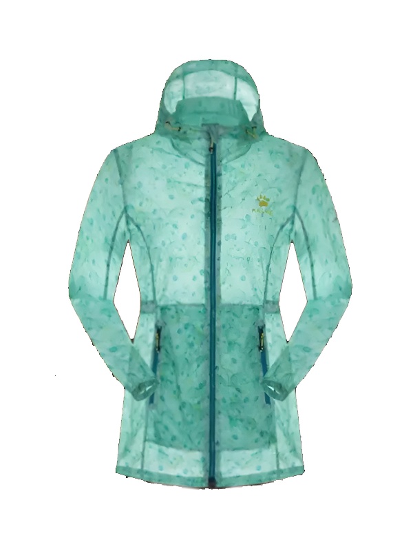 Ветровка KELME Women's Skin Trench Coat Teal