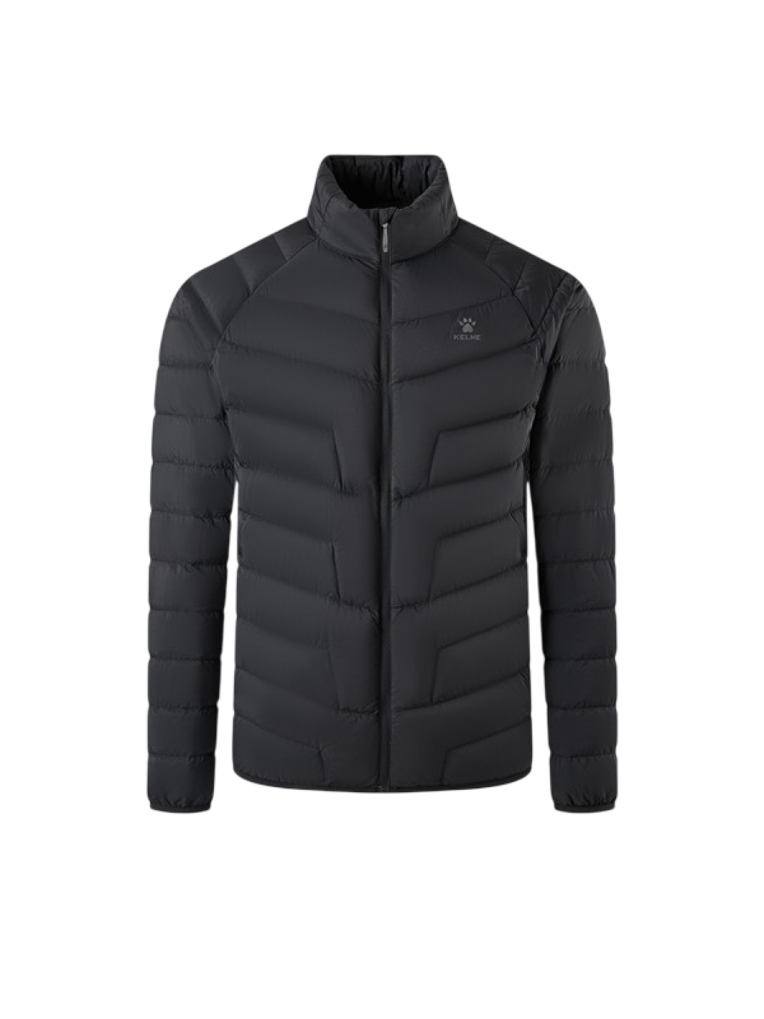 Пуховик KELME Lightweight Stand-up Collar Down Jacket Black