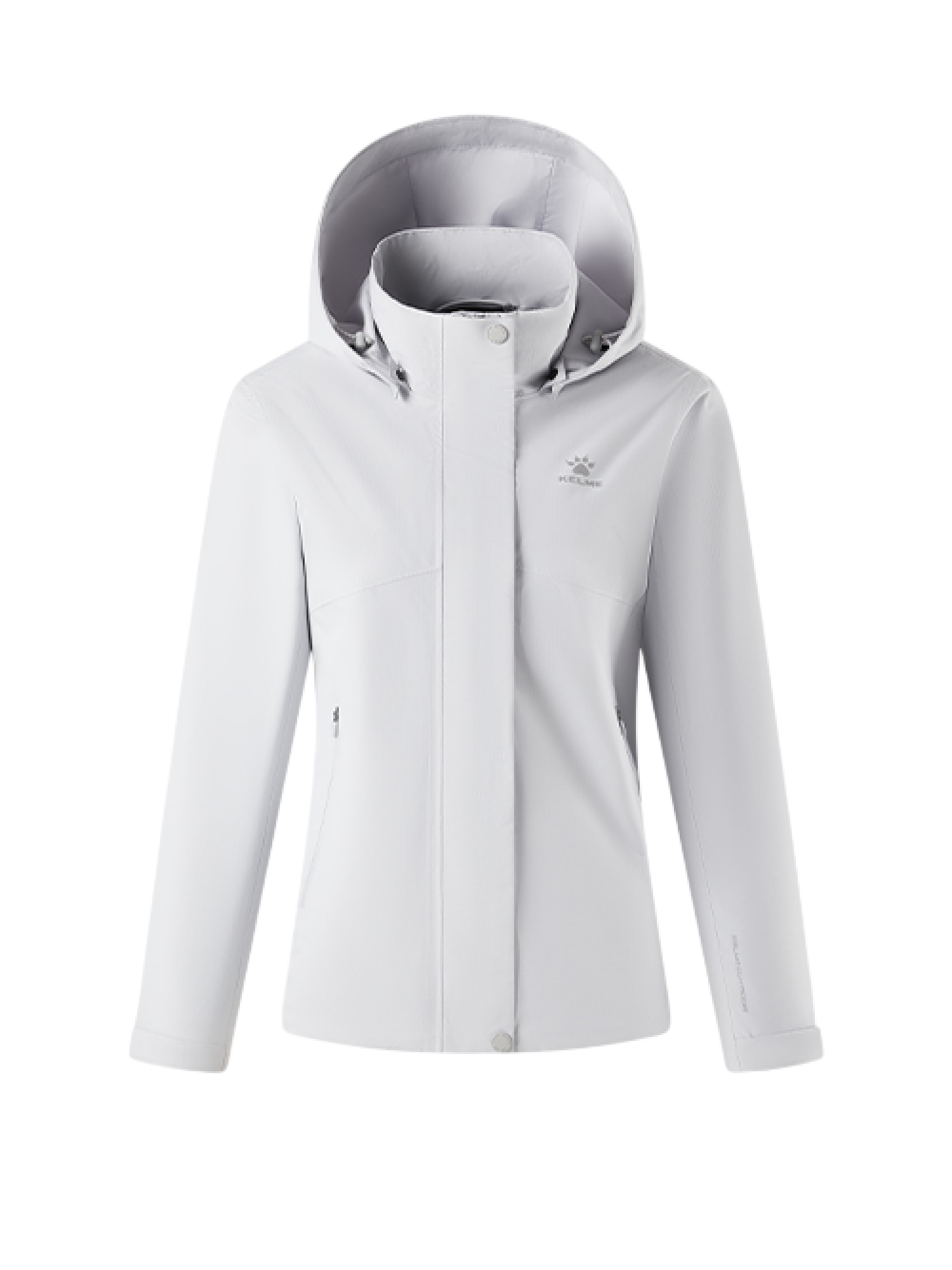 Демисезонная куртка KELME Hooded Woven Jacket Light Gray