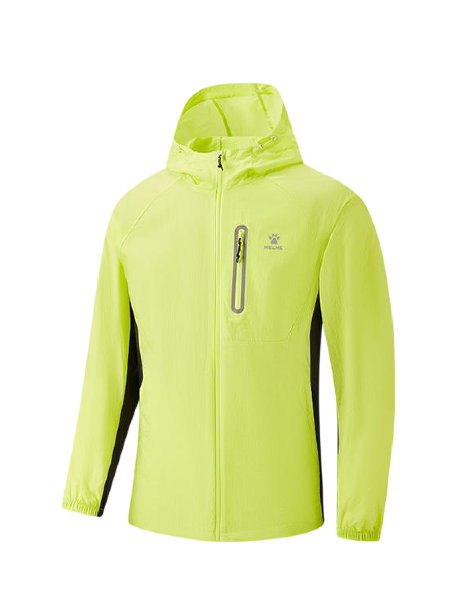 Ветровка KELME Woven Sun Protection Clothing Light Green