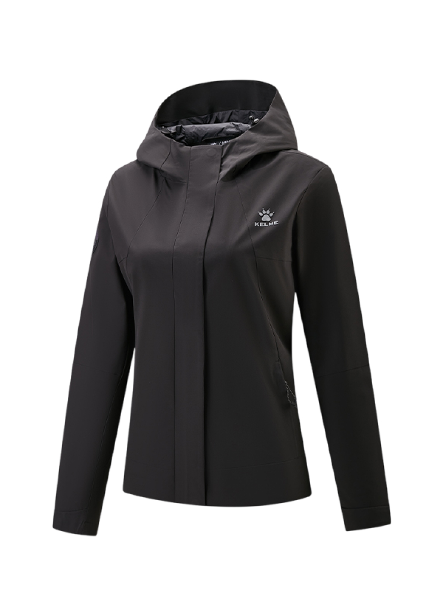 Ветровка KELME Hooded Woven Jacket Black