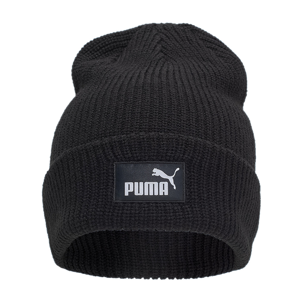Шапка PUMA ESS High Crown Beanie, 02641001, 100% акрил, черный