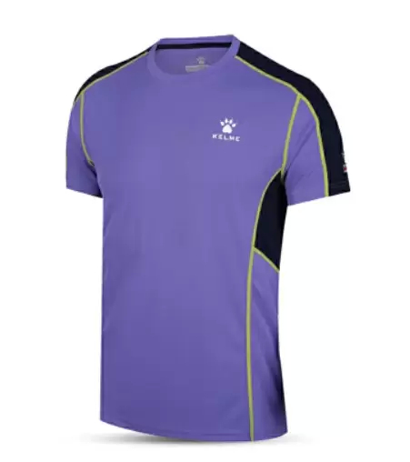 Футболка KELME Men's Quick-Drying Short-Sleeved T-Shirt Light Purple