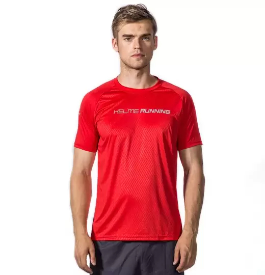 Футболка KELME Men Running T-Shirt Red