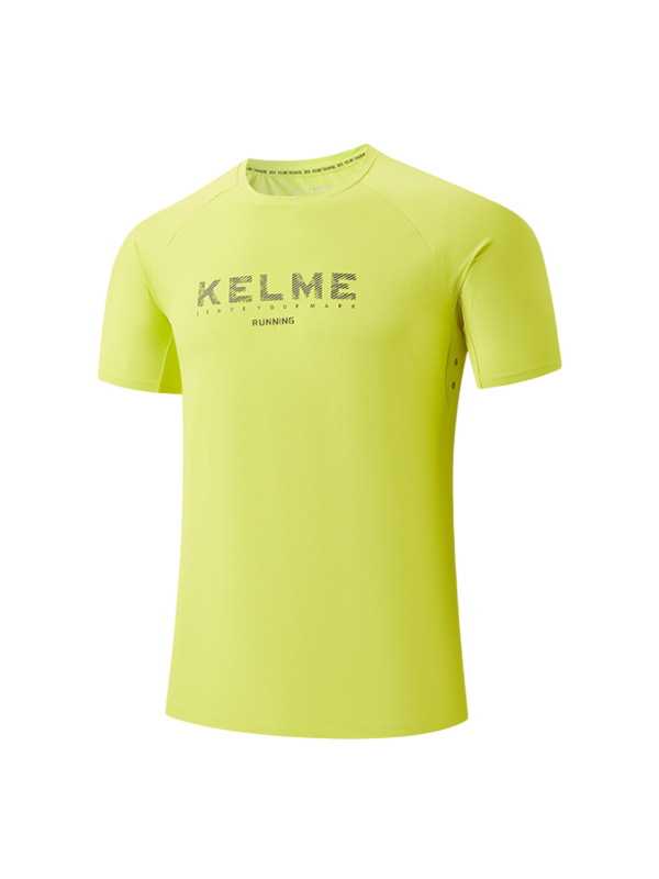 Футболка KELME Crew Neck Short-sleeved T-shirt Light Green