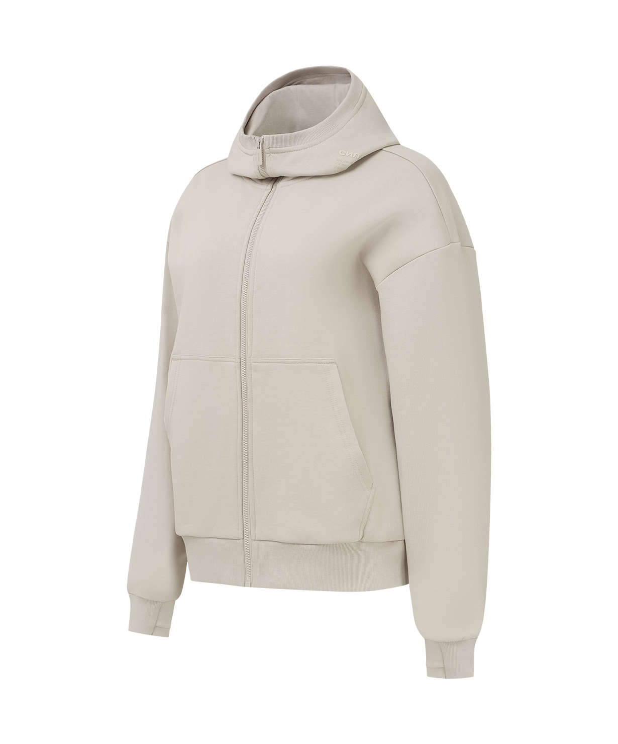 Худи на молнии JOGEL Power Inside Zip Hoodie W Oversize Fit, бежевый