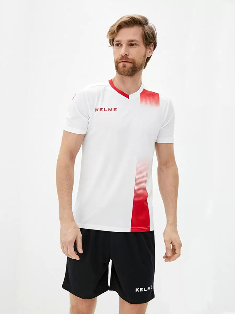 Футбольная форма KELME S/S Football Set (White/Black)