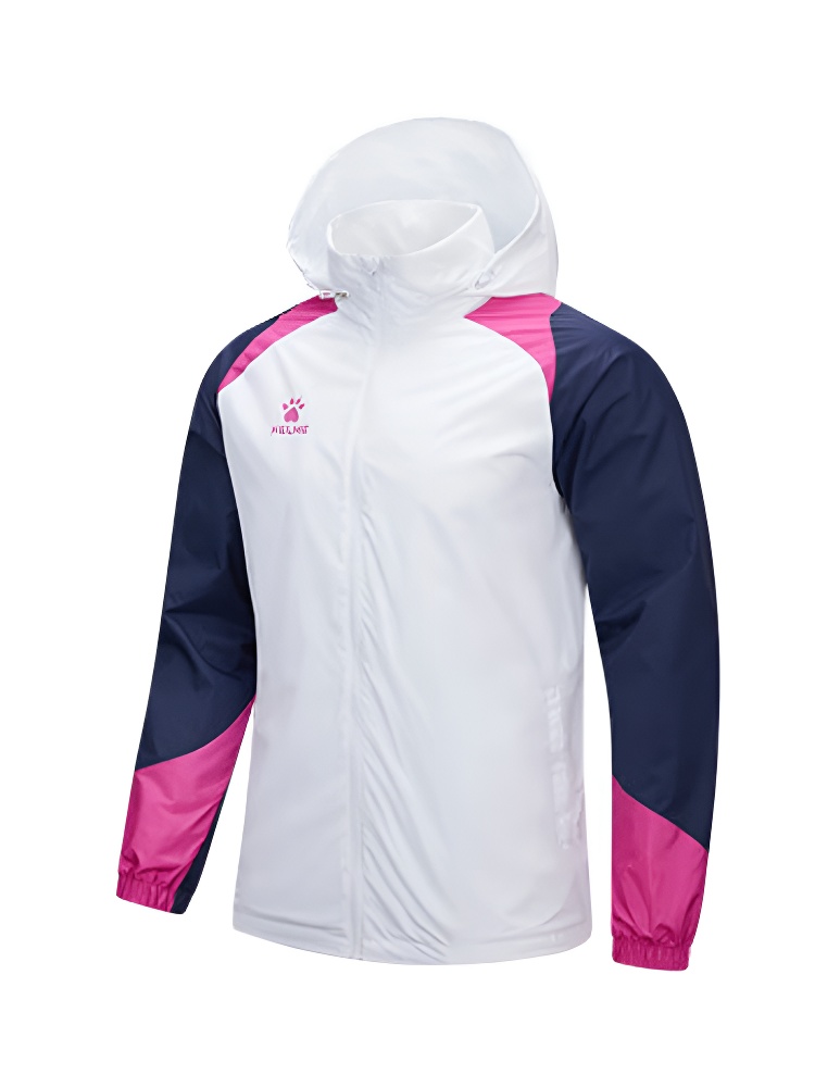 Ветровка KELME Woven Jacket (White/Dark Blue)