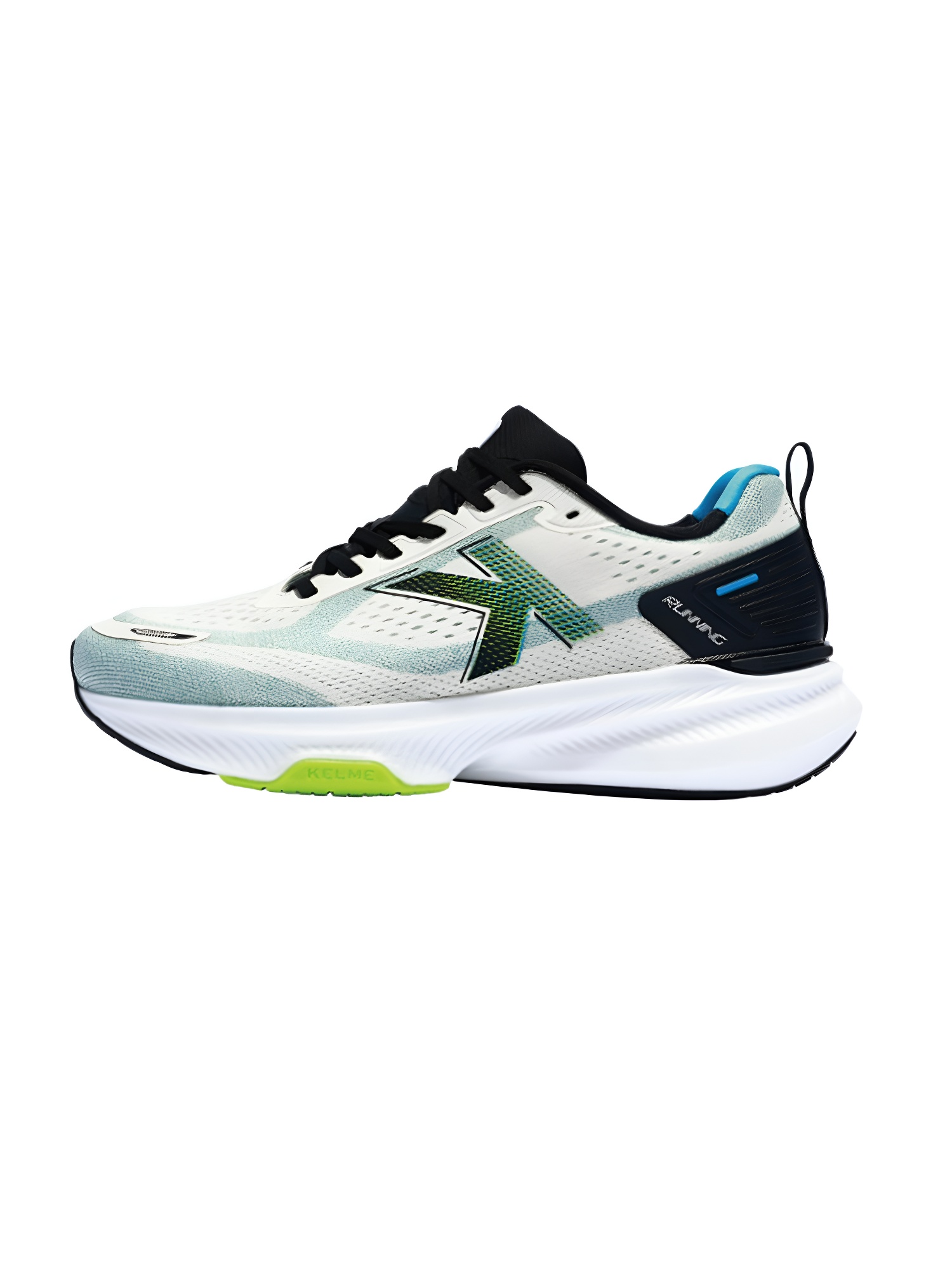 Кроссовки KELME Men's And Women's Sports Shoes (White/Green)