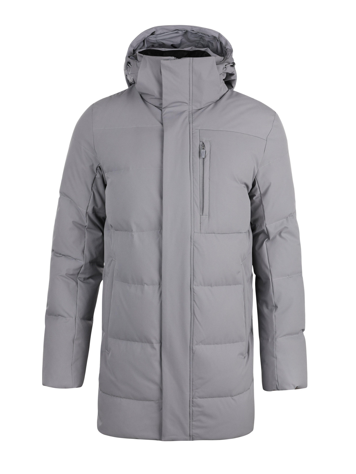 Пуховик KELME Mid-Length Down Jacket Grey