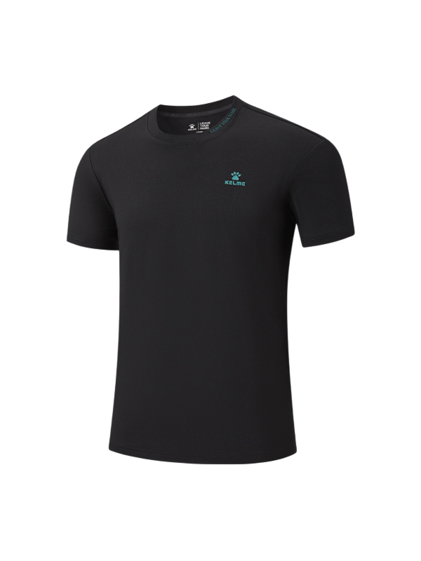 Футболка KELME Crew Neck Short-sleeved T-shirt Black