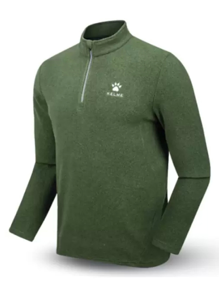 Олимпийка KELME Men's Pullover Dark Green