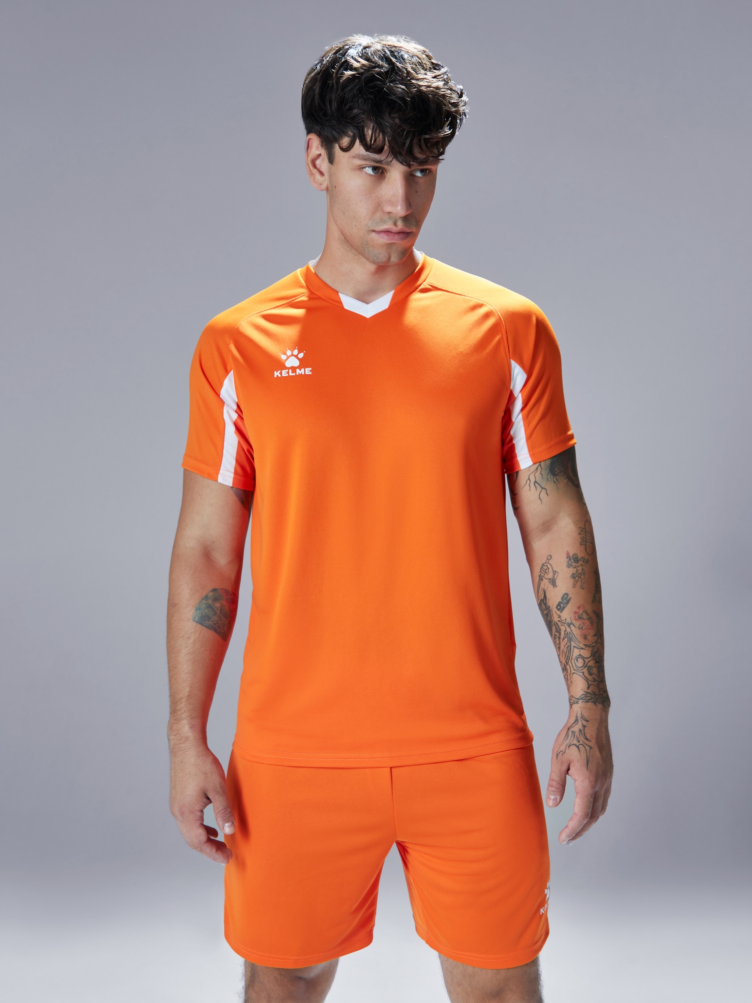 Футбольная форма KELME Football Suit Orange