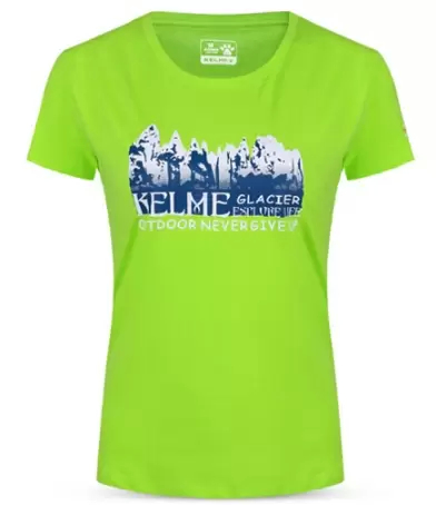Футболка KELME Women's Cotton Short-Sleeved T-Shirt Light pink